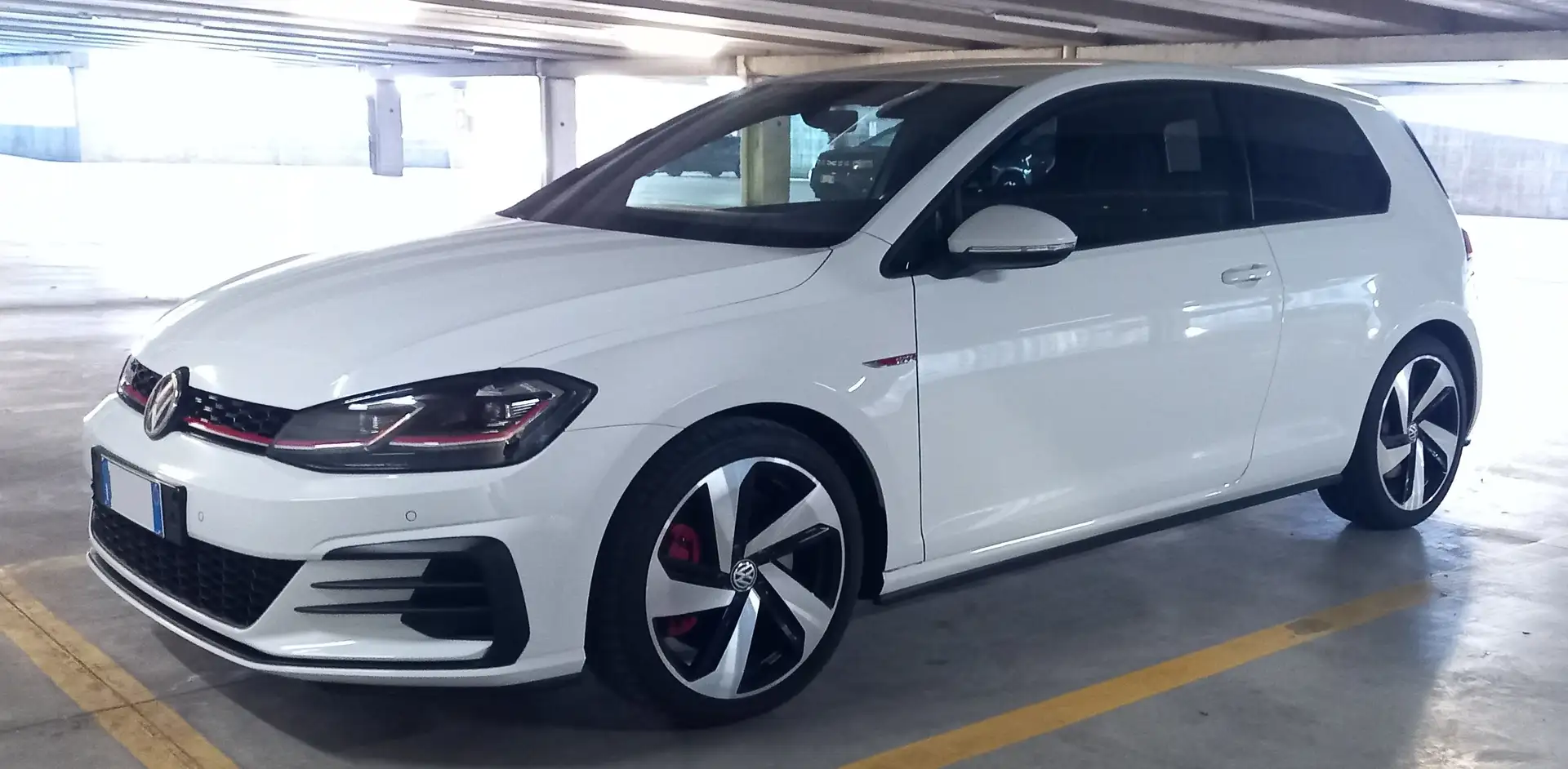 Volkswagen Golf GTI Golf 3p 2.0 tsi Gti 7.5 Performance 245cv dsg Bianco - 2