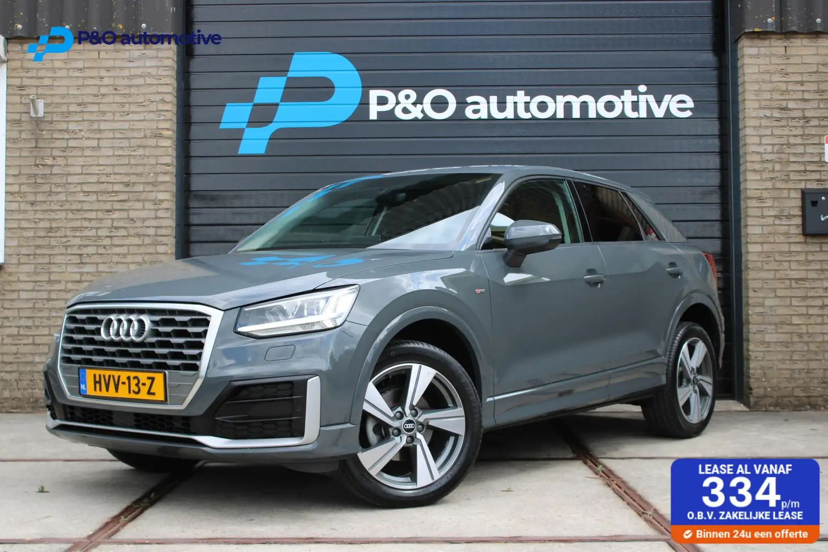 Audi Q2 35 TFSI S Edition VIRTUAL / LEDER / S-LINE Grijs - 1