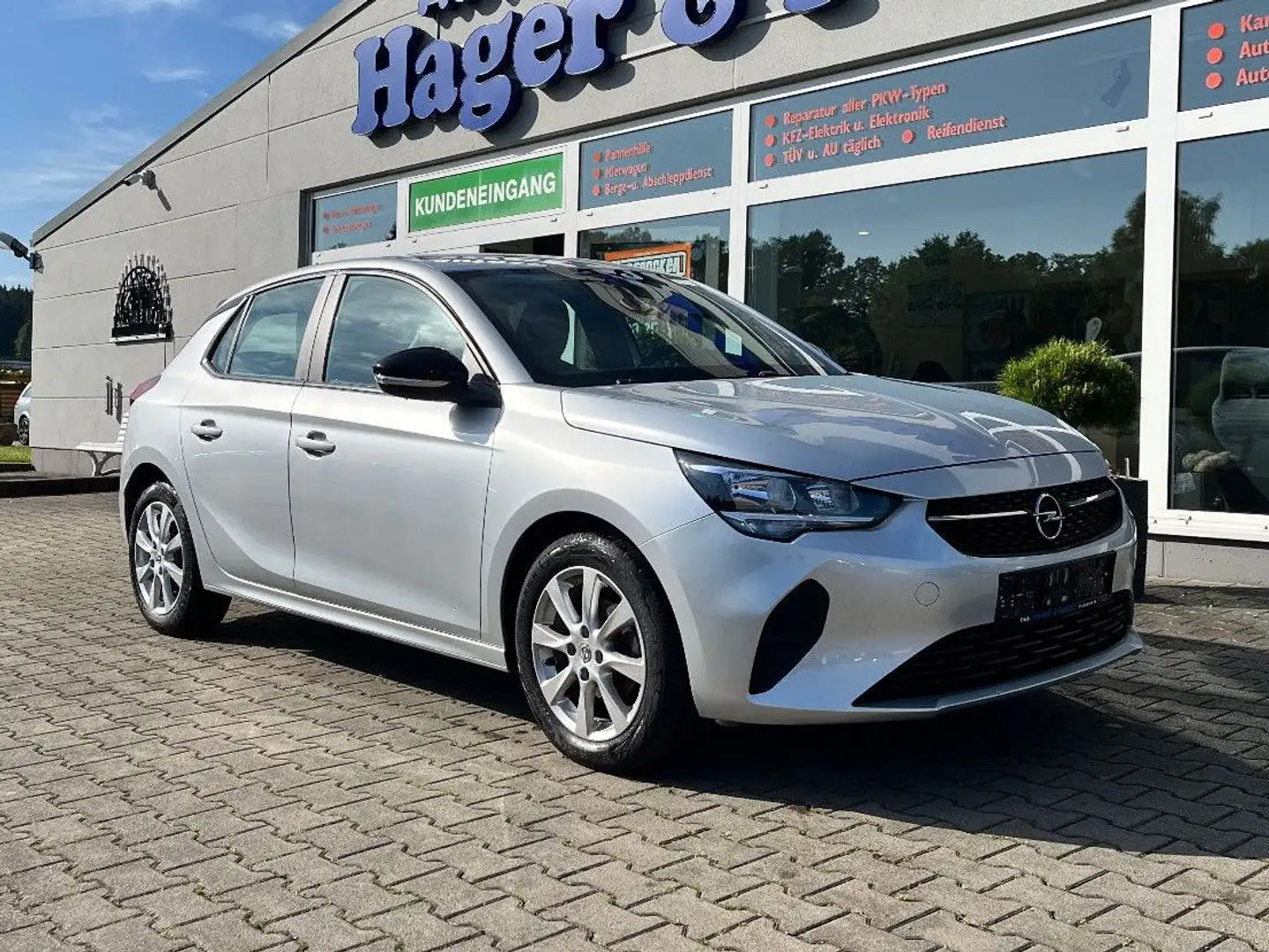 Opel Corsa F Edition PDC Klima DAB SH AppNavi Silber - 1