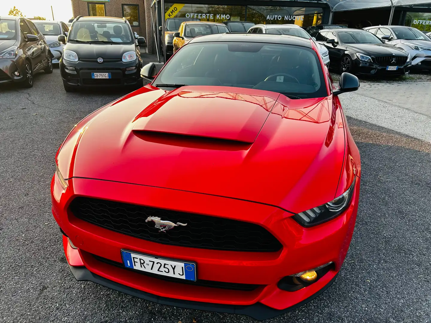 Ford Mustang Mustang Fastback 2.3 ecoboost 317cv auto Rouge - 2