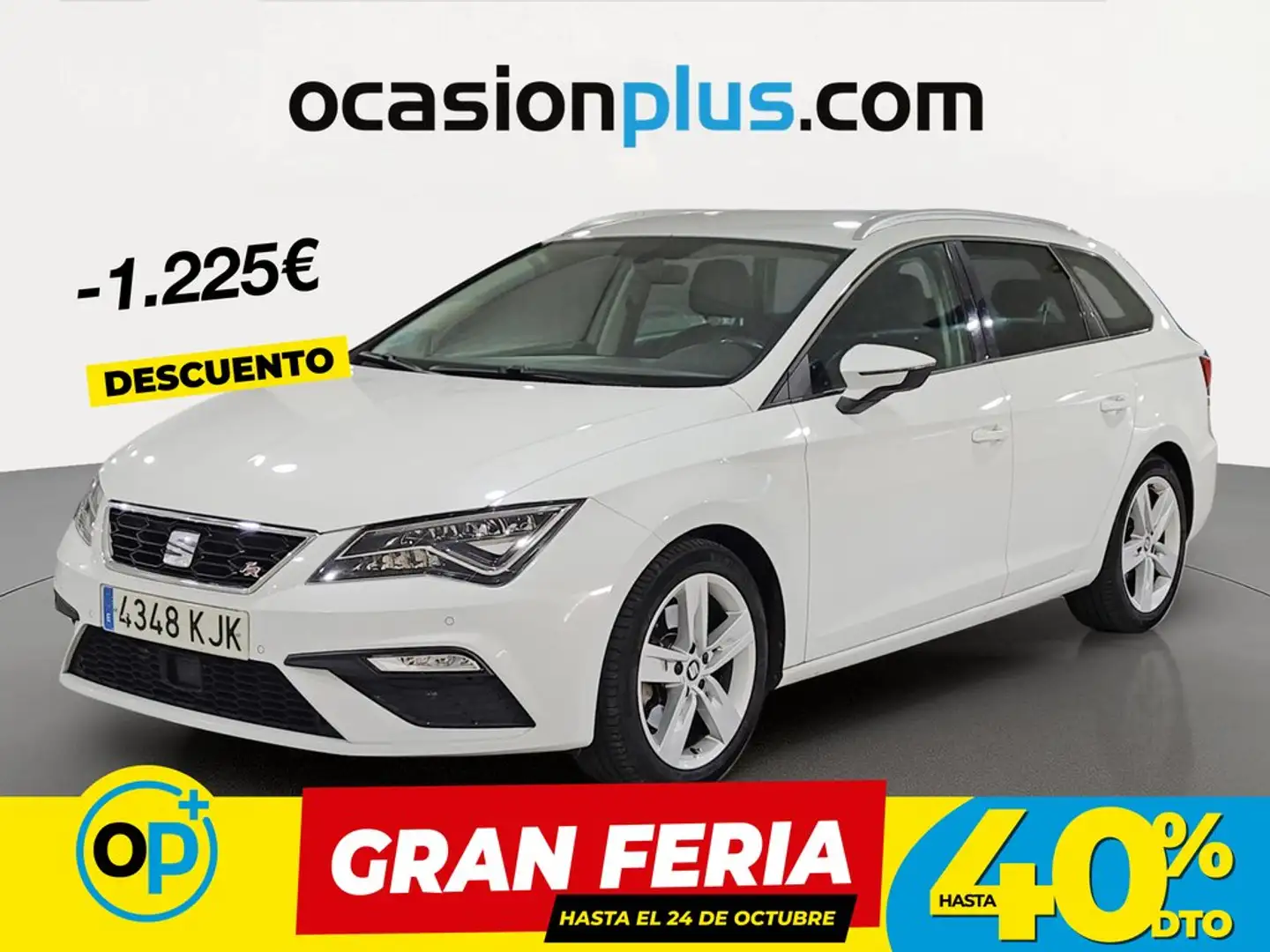SEAT Leon ST 1.8 TSI S&S FR 180 Blanco - 1