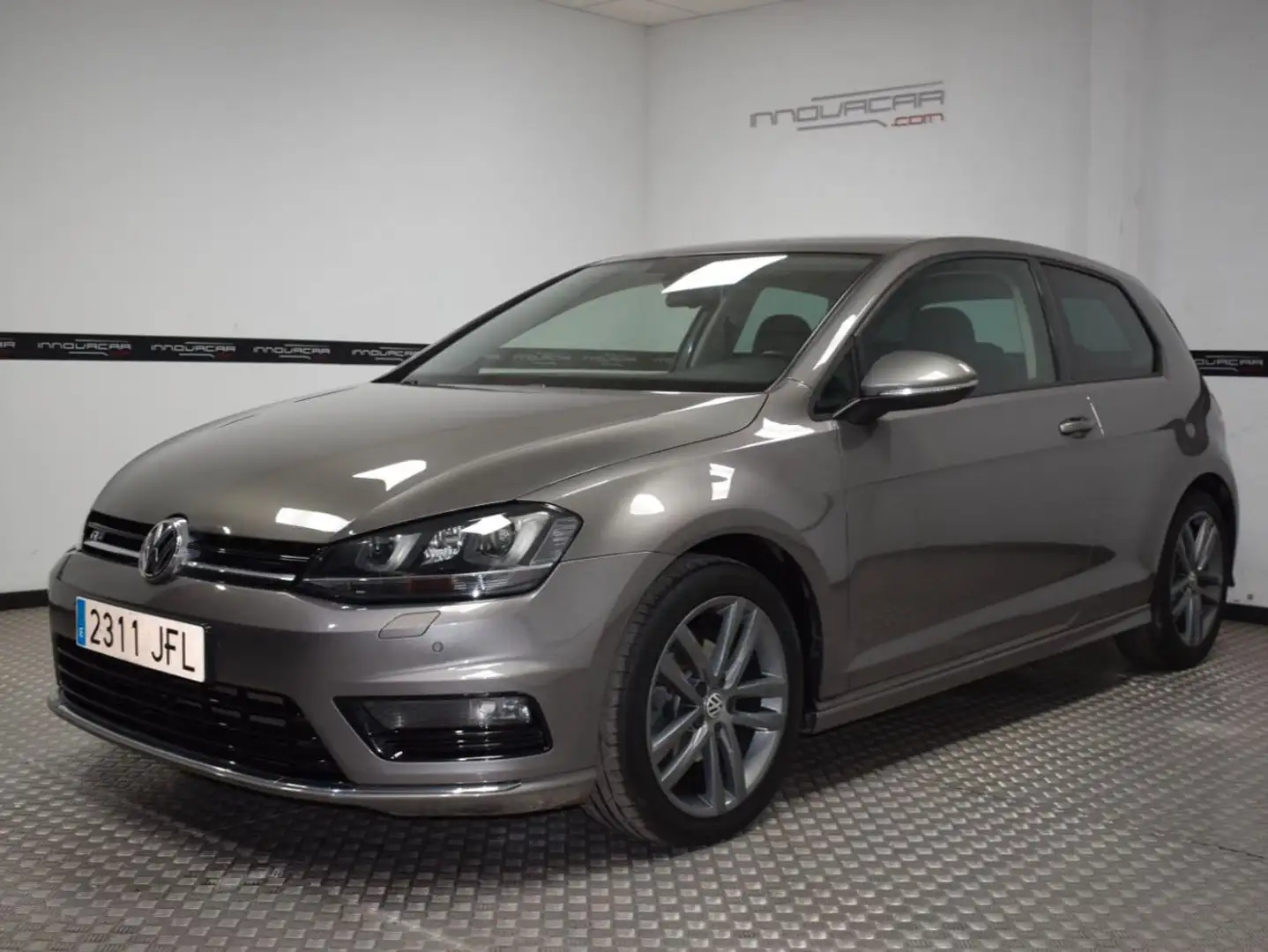 Volkswagen Golf 1.6TDI CR BMT Sport DSG 105 Gris - 1