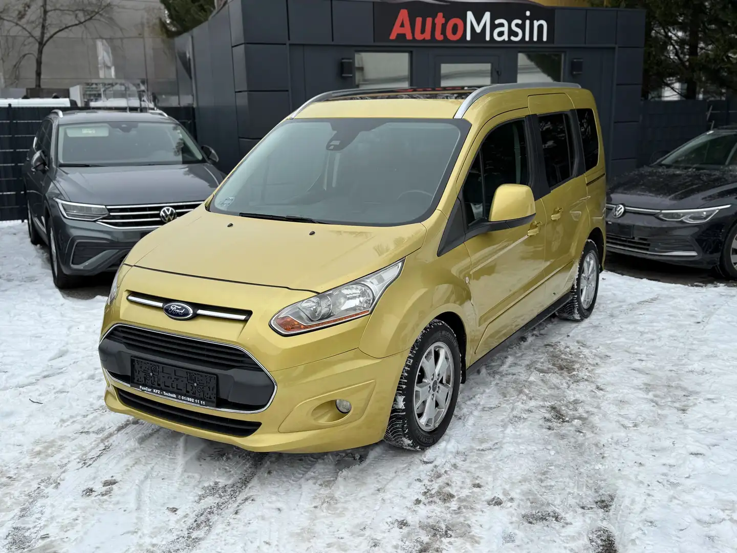 Ford Tourneo Connect Titanium //PANORAMADACH// Gelb - 1