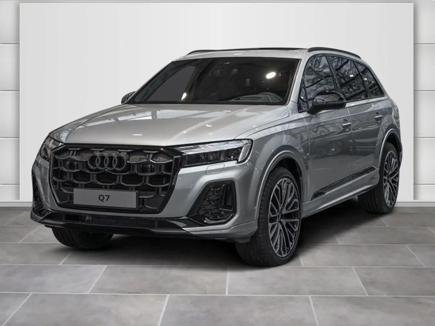 Audi Q7 S line 50 TDI quattro AHK PANO HEAD-UP STDHZG Zilver - 2