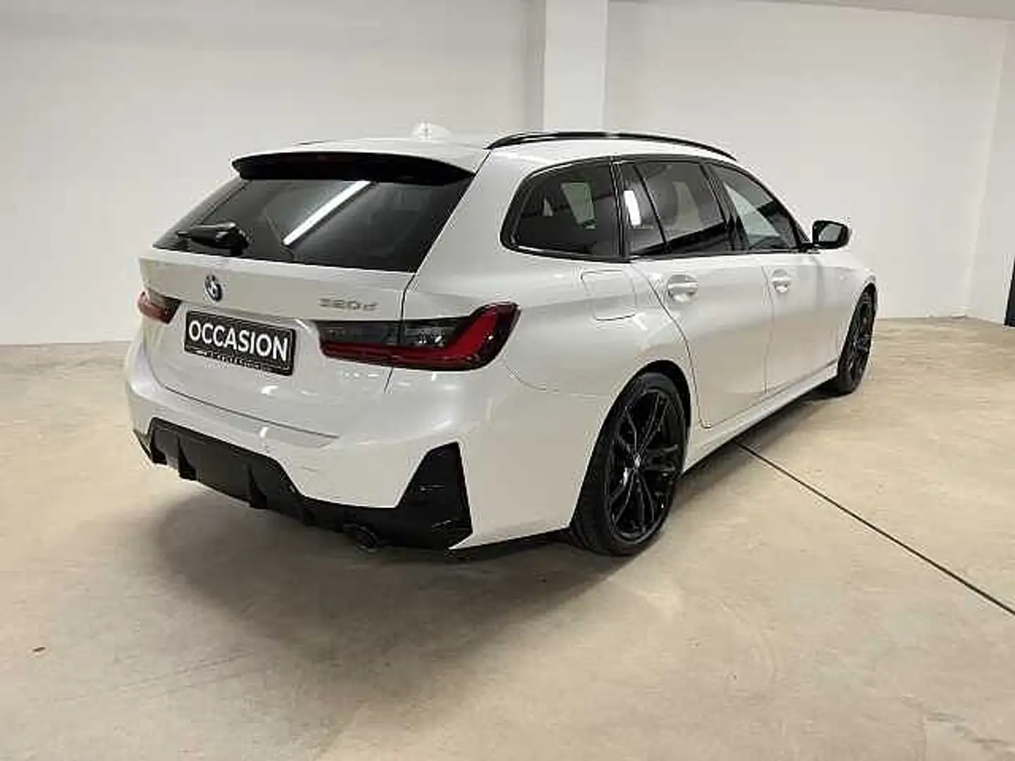 BMW 320 d M-Sport Diesel Blanc - 2