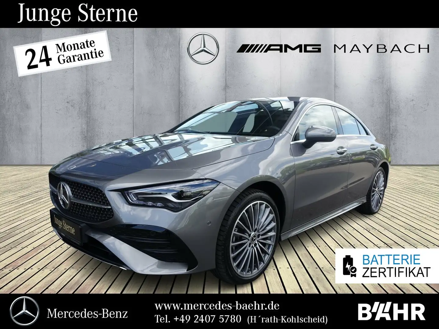 Mercedes-Benz CLA 250 CLA 250 e Coupé AMG/MBUX-Navi/LED/RFK/Totwinkel Grau - 1