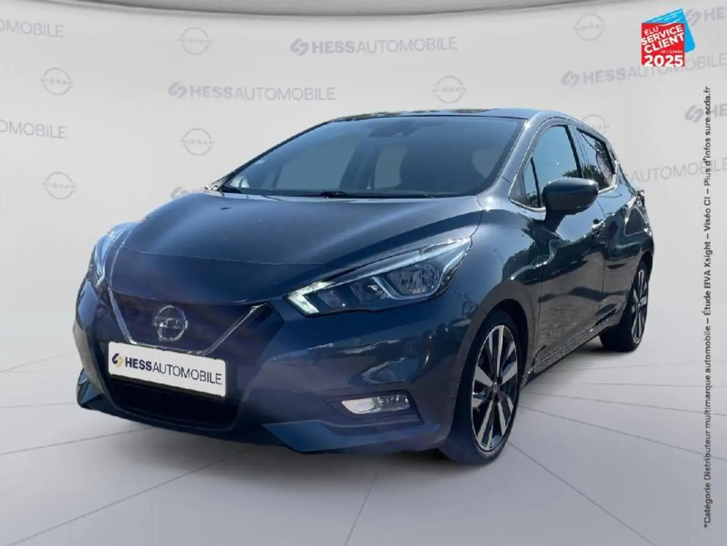 Nissan Micra 1.0 IG-T 100ch Tekna Xtronic 2019 Euro6-EVAP Gris - 1