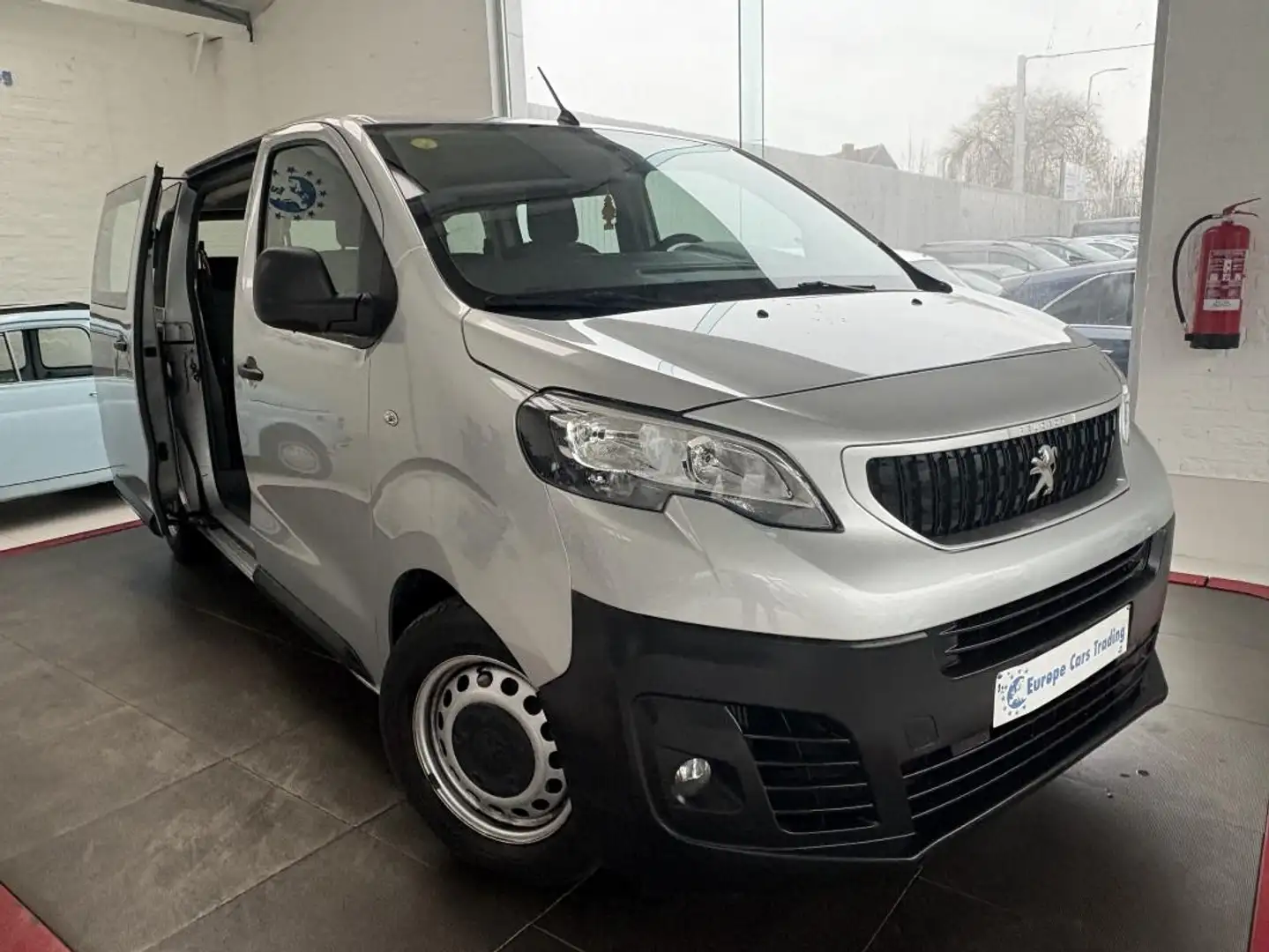 Peugeot Expert 120Ch 8Places Clim 2Porte lateral Gar 12M Grijs - 2