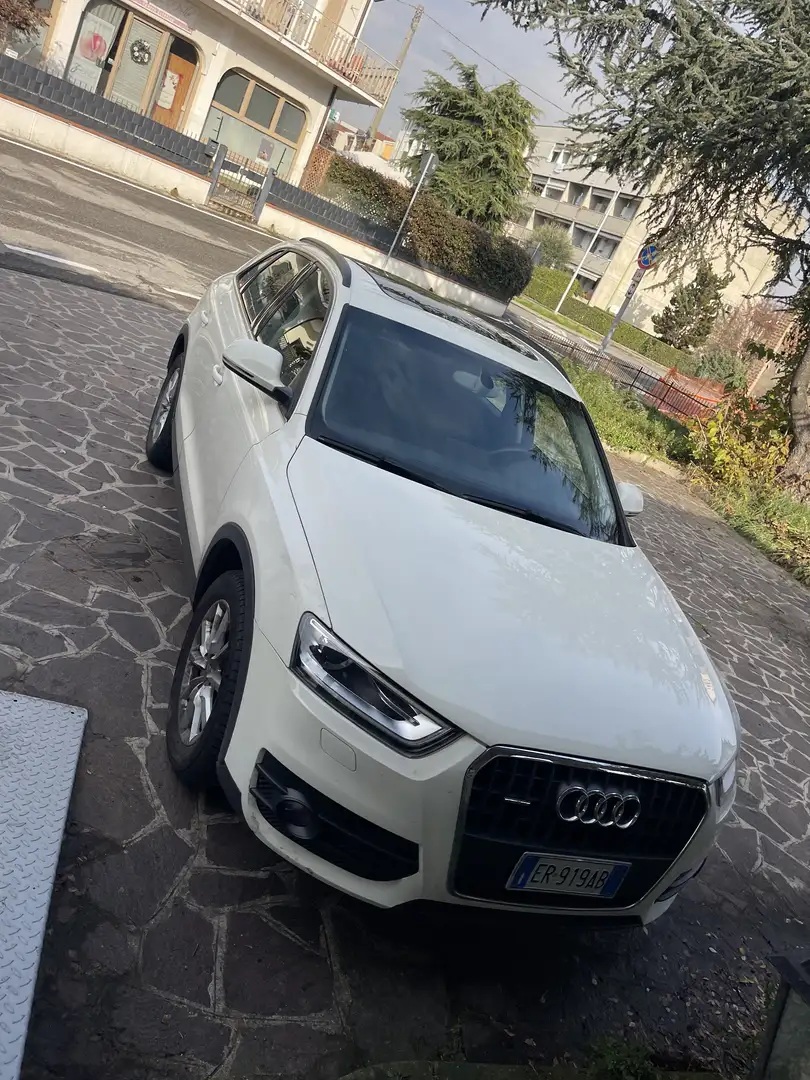 Audi Q3 Q3 I 2011 2.0 tdi Advanced quattro 177cv s-tronic Bianco - 2