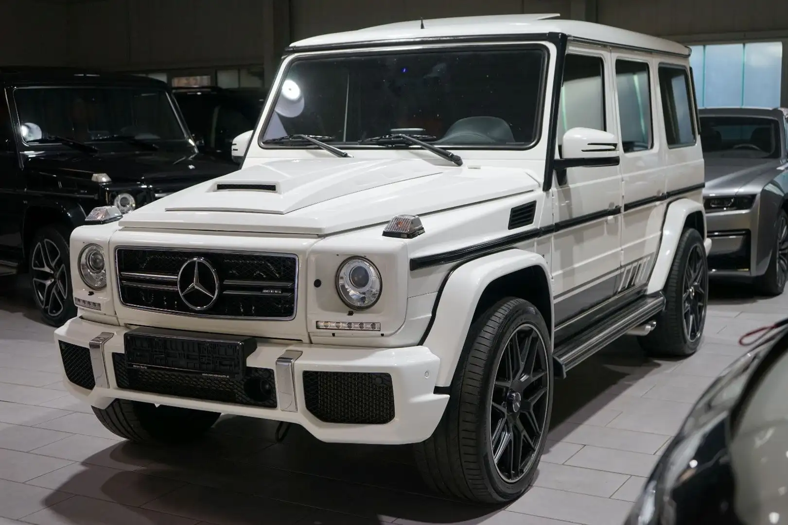 Mercedes-Benz G 63 AMG BI-COLOR LEDER*DISTRONIC*SCHIEBEDACH* Weiß - 1