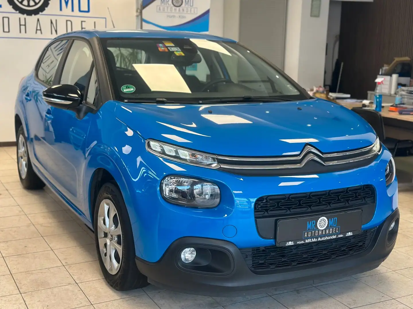 Citroen C3 Feel°2.Hand°Klima°Sitzheizung°Tüv Neu Blau - 2