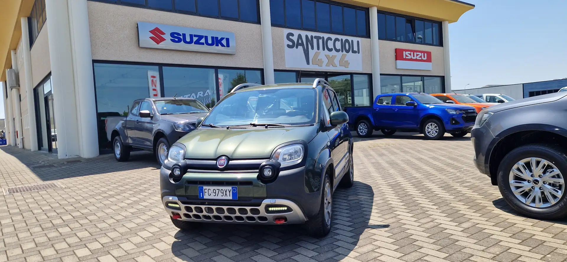 Fiat Panda Panda 1.3 mjt 16v Cross 4x4 s Verde - 1