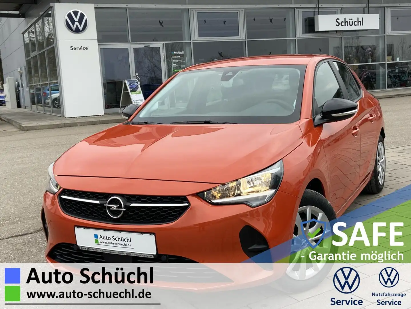 Opel Corsa -e EDITION GRA+PDC+CCS Orange - 1