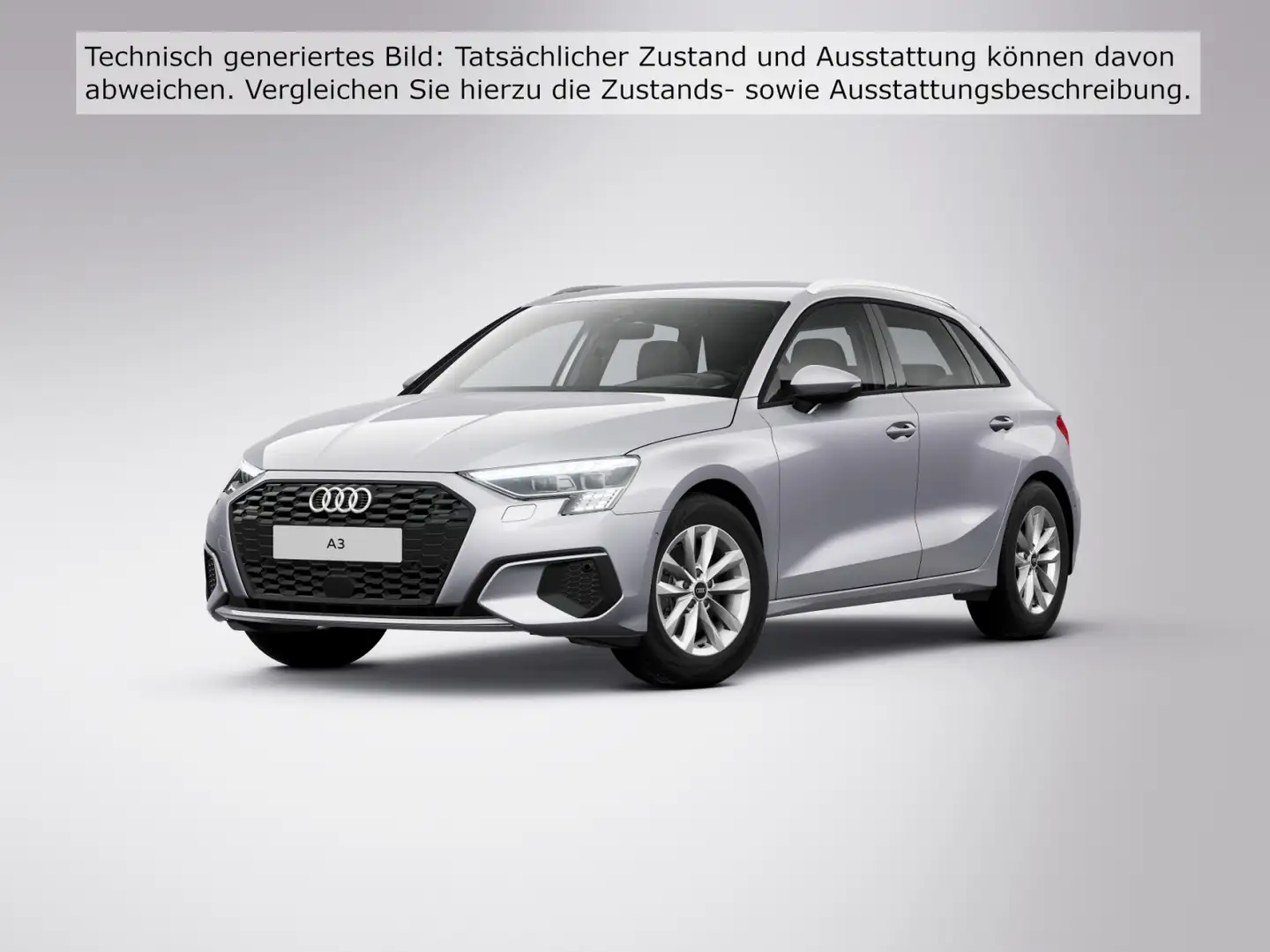 Audi A3 35 TFSI basis S-tronic Silber - 2