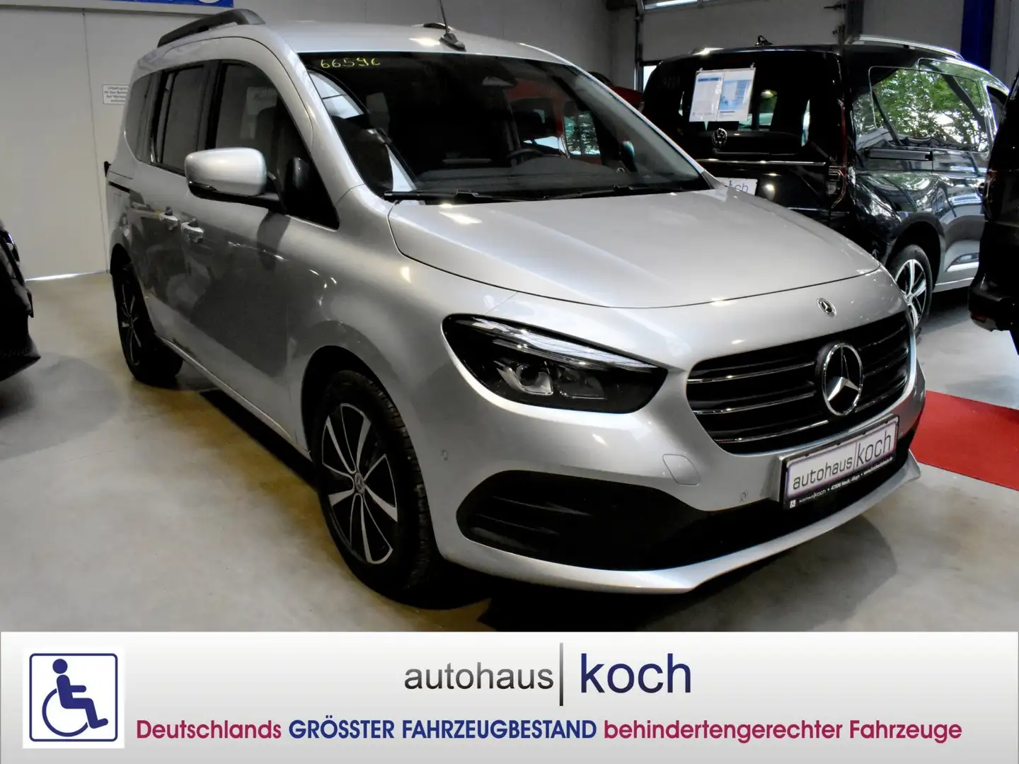 Mercedes-Benz T-Class 180 EU6 Automatik rollstuhlgerecht Argent - 2