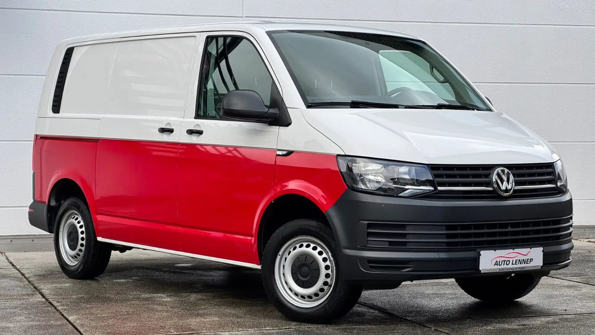 Volkswagen T6 Kasten*2Hd*AHK*Standheizung*Klima*PDC* Blanc - 1