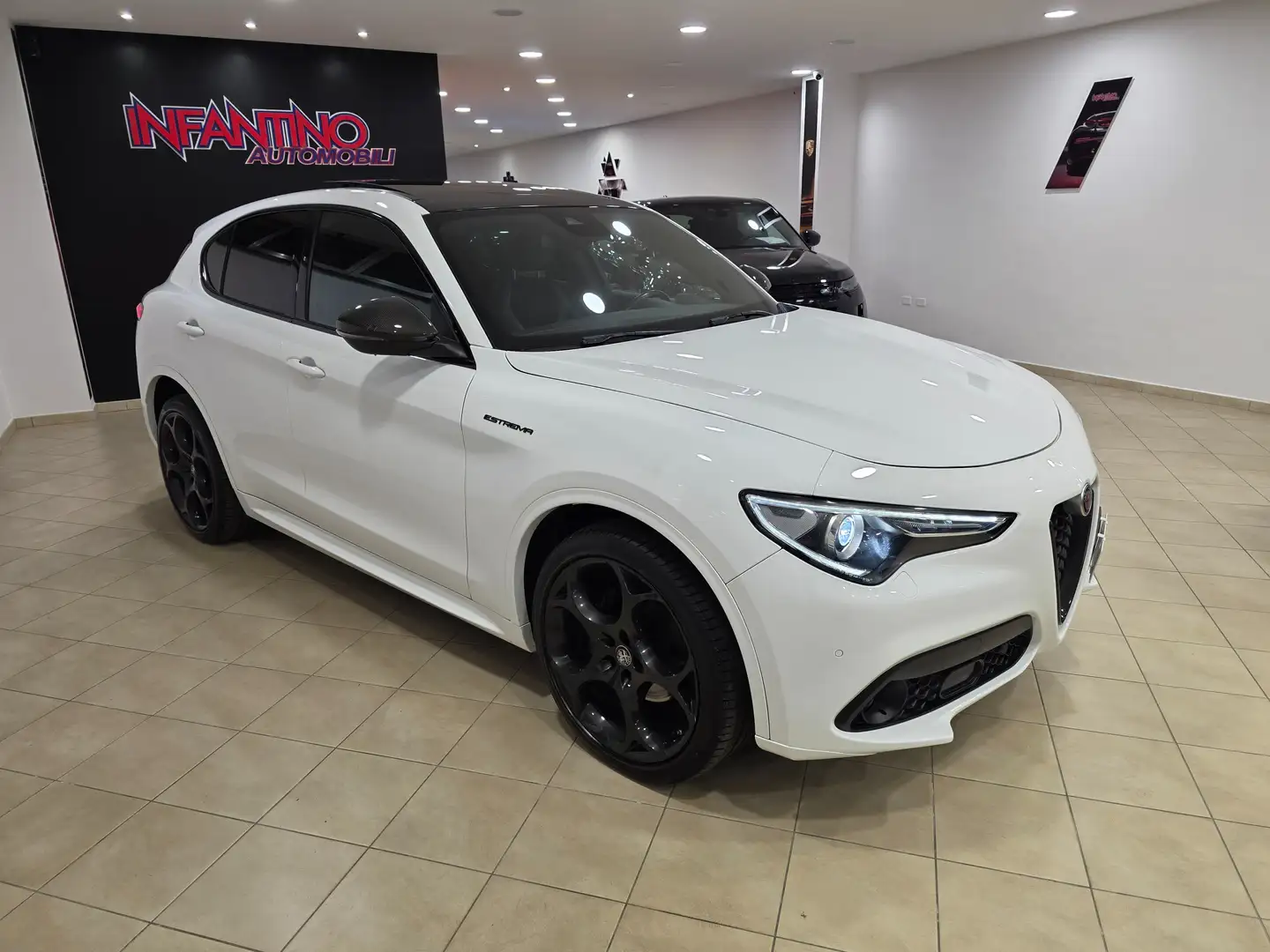 Alfa Romeo Stelvio Stelvio 2.2  Estrema Q4 210cv auto Uniproprietario Bianco - 1
