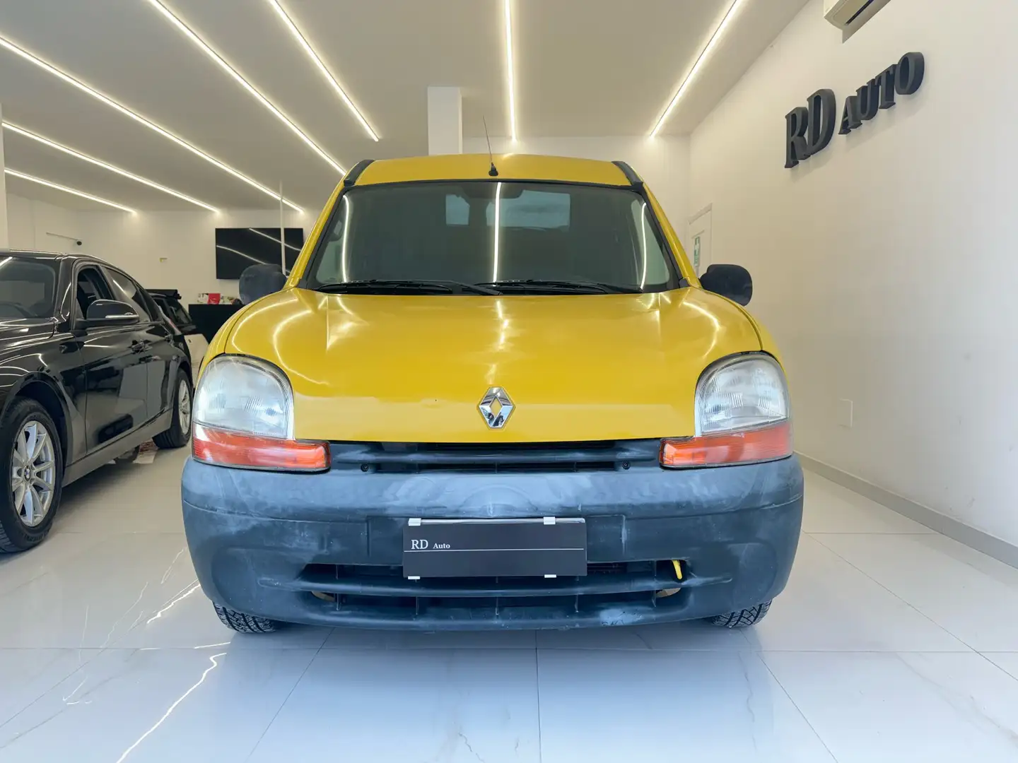 Renault Kangoo 2 posti 1.9d autocarro Gancio Traino Yellow - 2