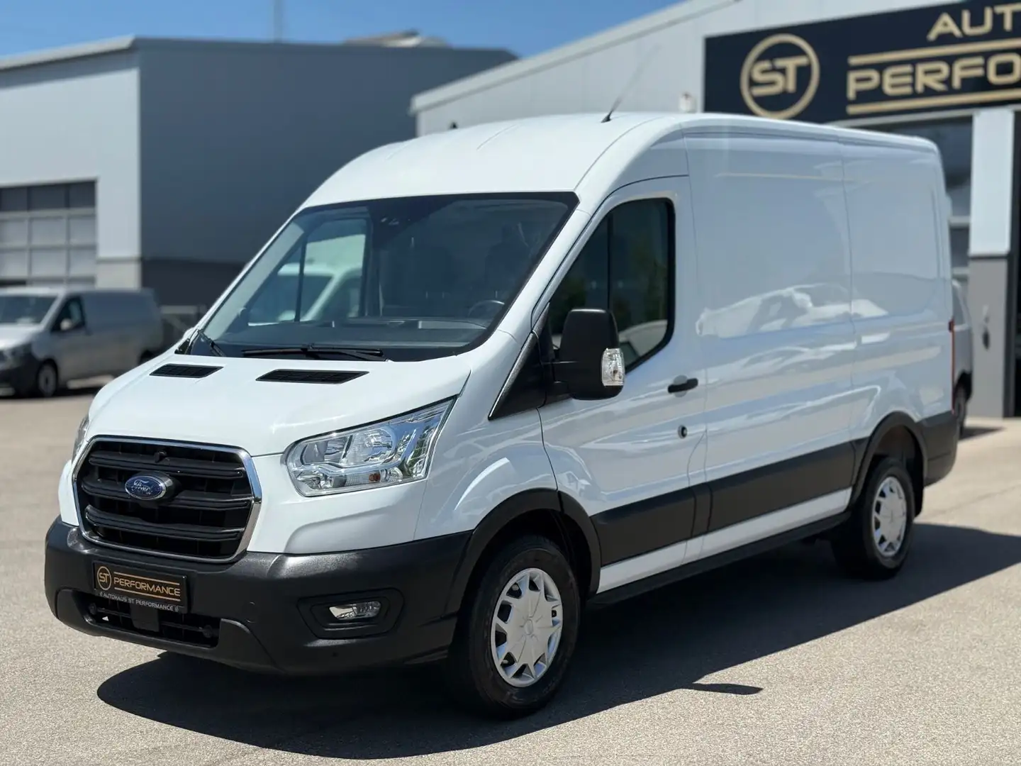 Ford Transit 350 L2H2 AUTOMATIK KLIMA NAVI SHZ TEMPOM Wit - 1