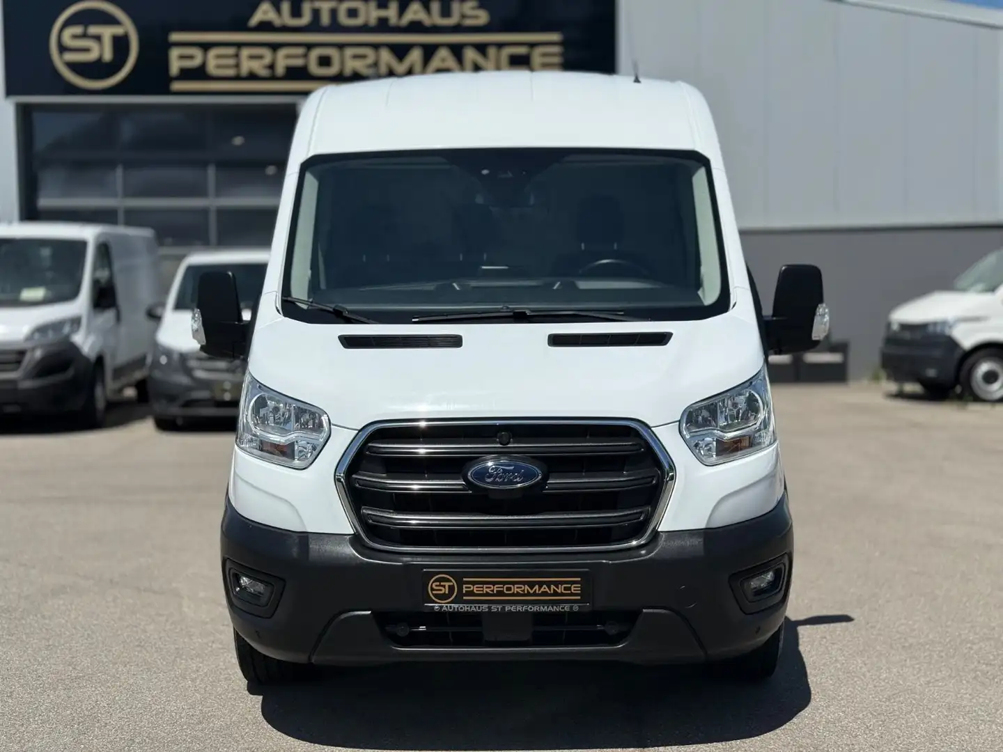 Ford Transit 350 L2H2 AUTOMATIK KLIMA NAVI SHZ TEMPOM Wit - 2