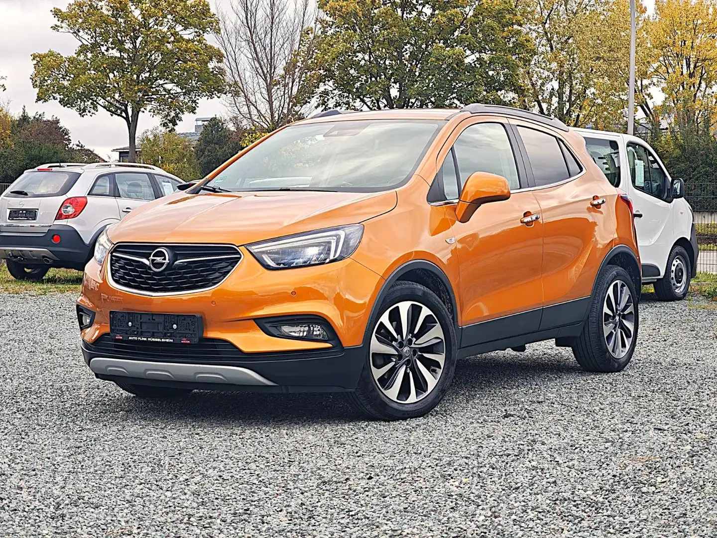 Opel Mokka X Ultimate(LEDER/LED/NAVI/RFK/CARPLAY/SHZ) Оранжевый - 1