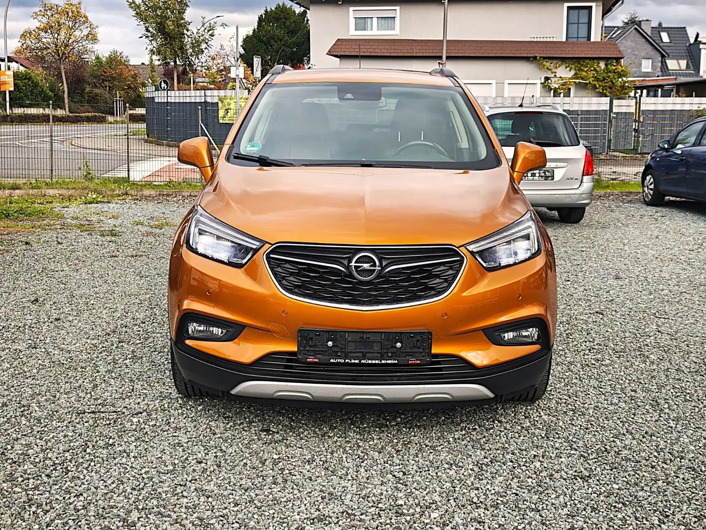 Opel Mokka X Ultimate(LEDER/LED/NAVI/RFK/CARPLAY/SHZ) Оранжевый - 2
