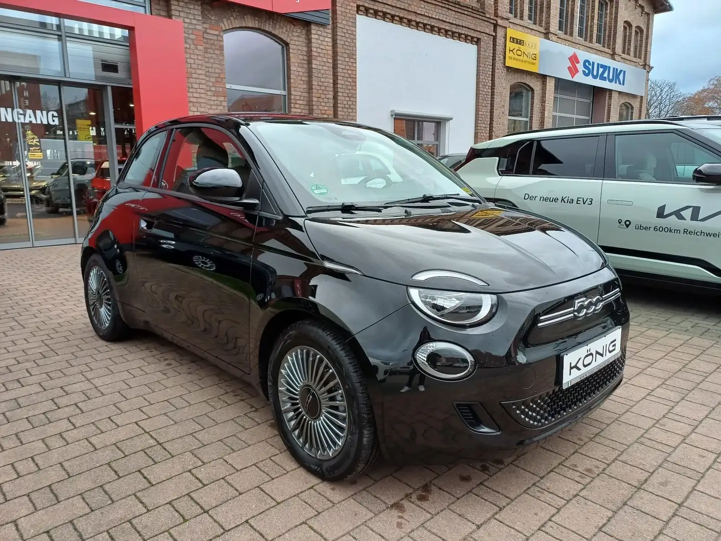 Fiat 500e Icon Klimaautomatik Schwarz - 2