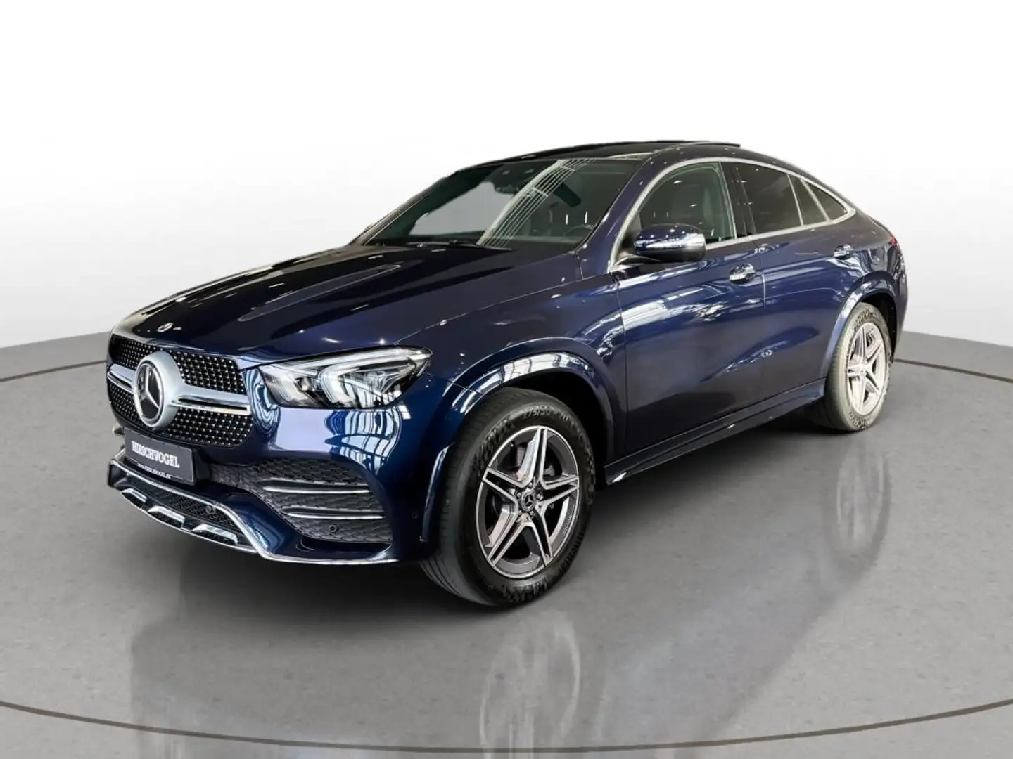 Mercedes-Benz GLE 350 de 4M AMG-Line+AIRMATIC+AHK+DISTRON+Pano Blauw - 2