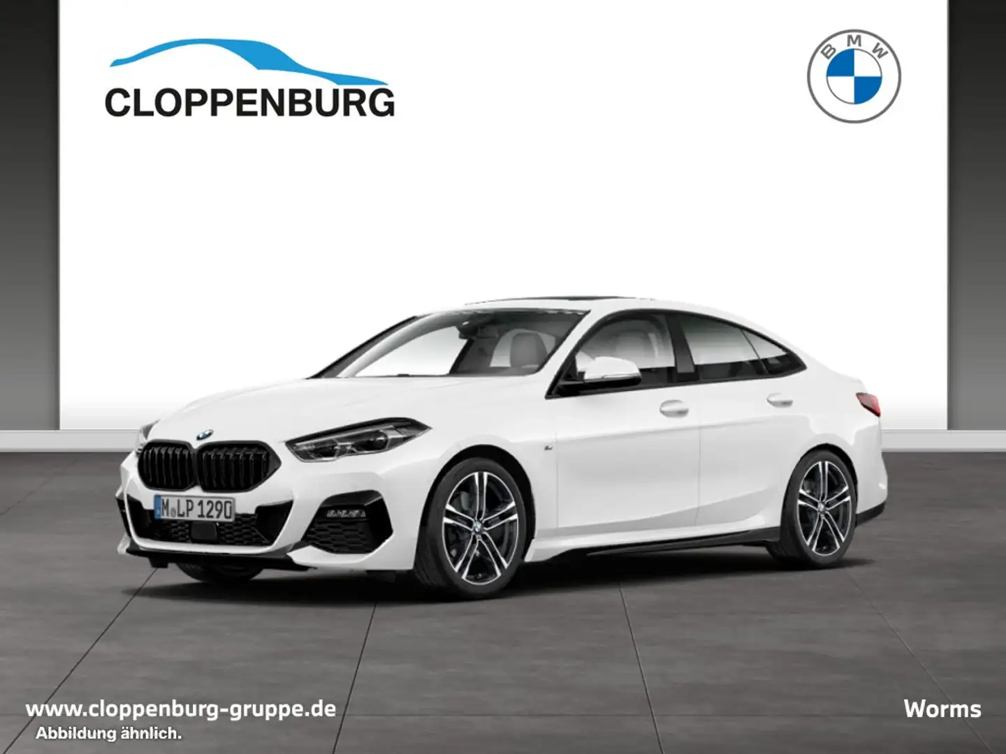 BMW 218 i Gran Coupé M Sportpaket Head-Up+Navi+Pano Bianco - 1