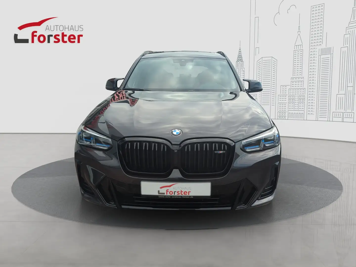 BMW X3 M M40d M Sport AHK Laserlicht PanoDach HUD Grau - 2