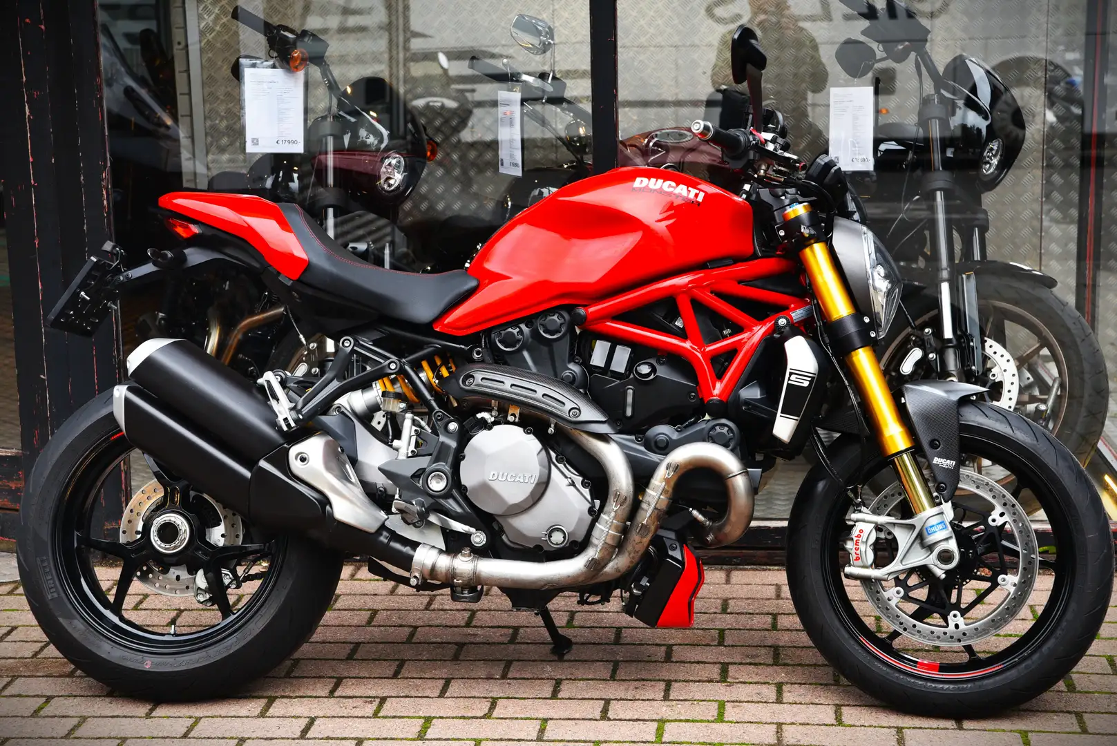 Ducati Monster 1200 S ***MOTO VERTE*** Rouge - 2