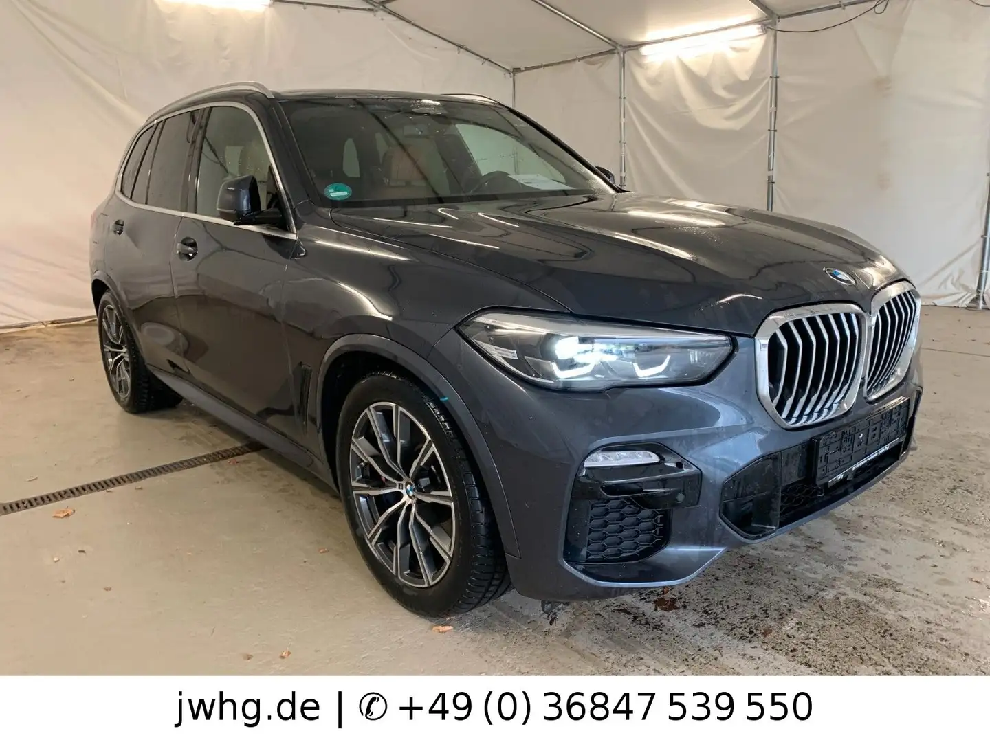 BMW X5 45e xDrive M Sport DrivingPro|LED+|Memory|AHK Gris - 2