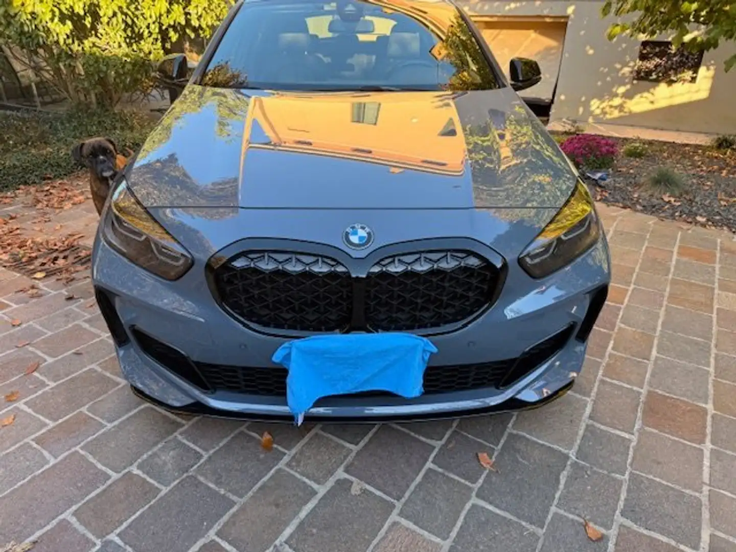 BMW 135 M 135i xdrive auto Grijs - 1