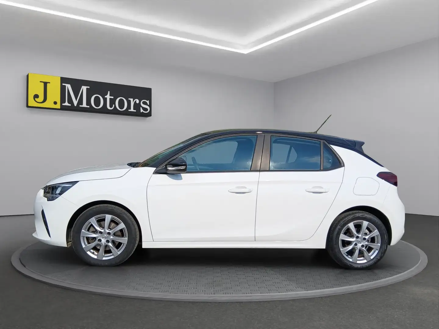 Opel Corsa 1.5 D Edition 100 cv S&S CarPlay Bianco Tetto Nero Bianco - 2