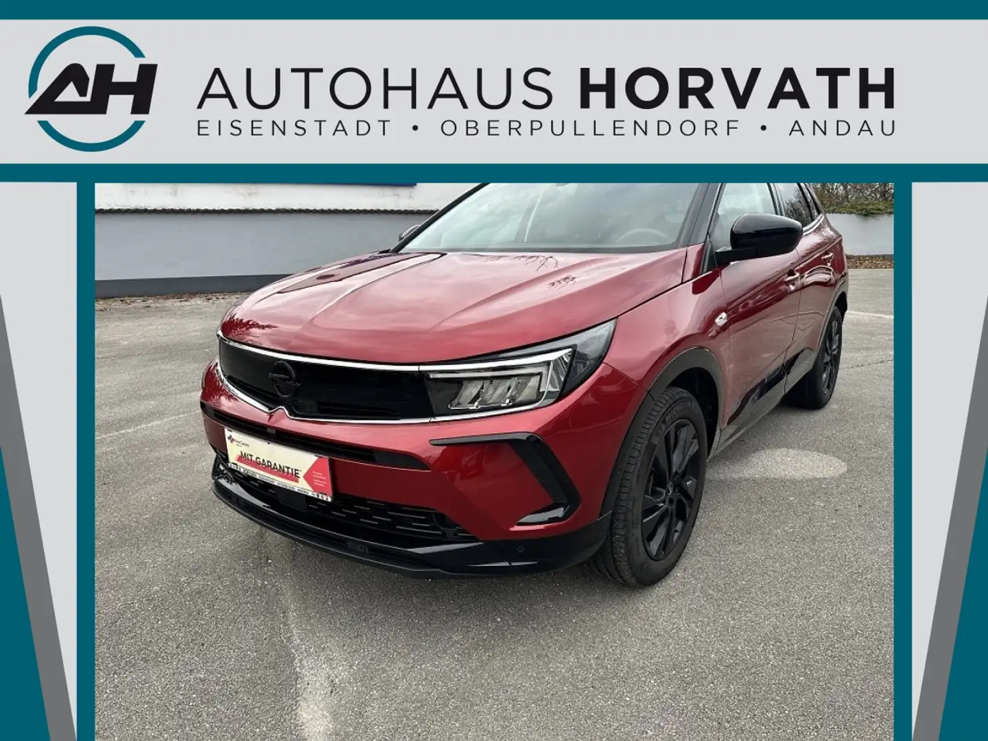 Opel Grandland 1,2 DI Turbo GS Start/Stop Aut. Rot - 1