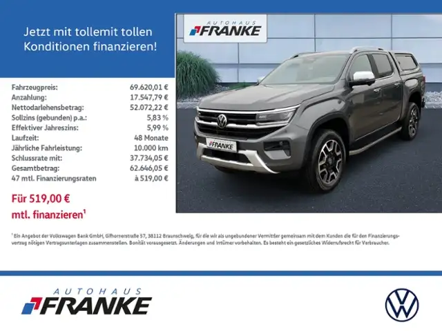 Volkswagen Amarok 2.0 TDI Style,4Motion,Aut. Leder,Standhz.