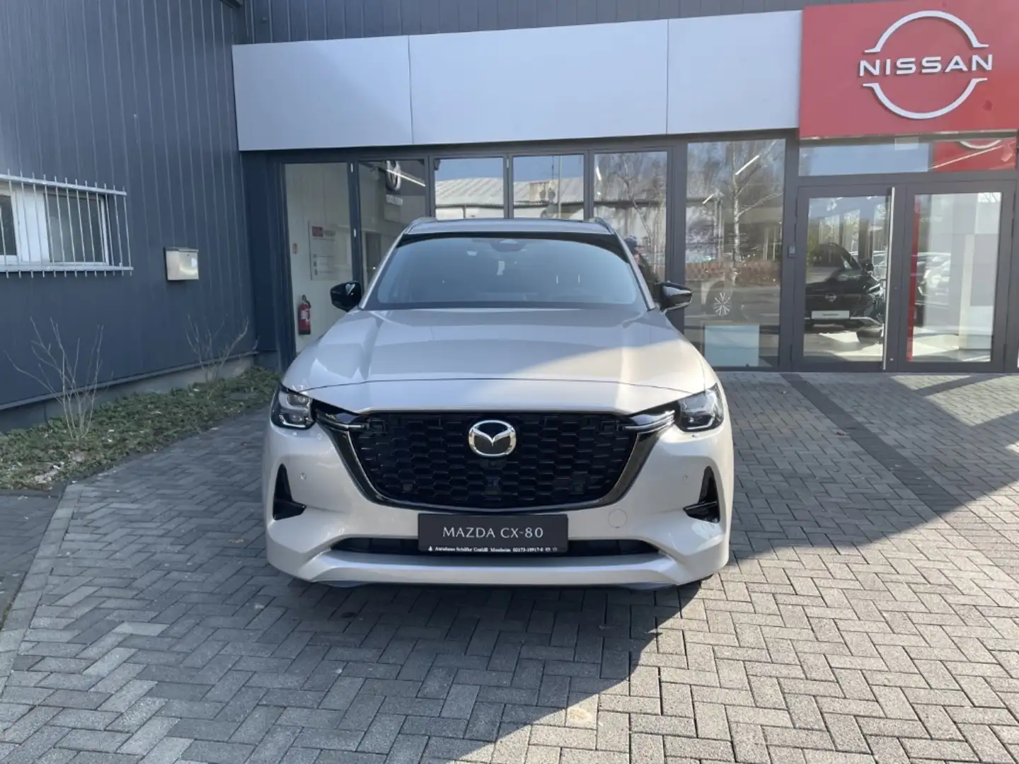 Mazda CX-80 HOMURA PLUS e-Skyactiv PHEV 327PS 8AT HUD El. Pano Barna - 2
