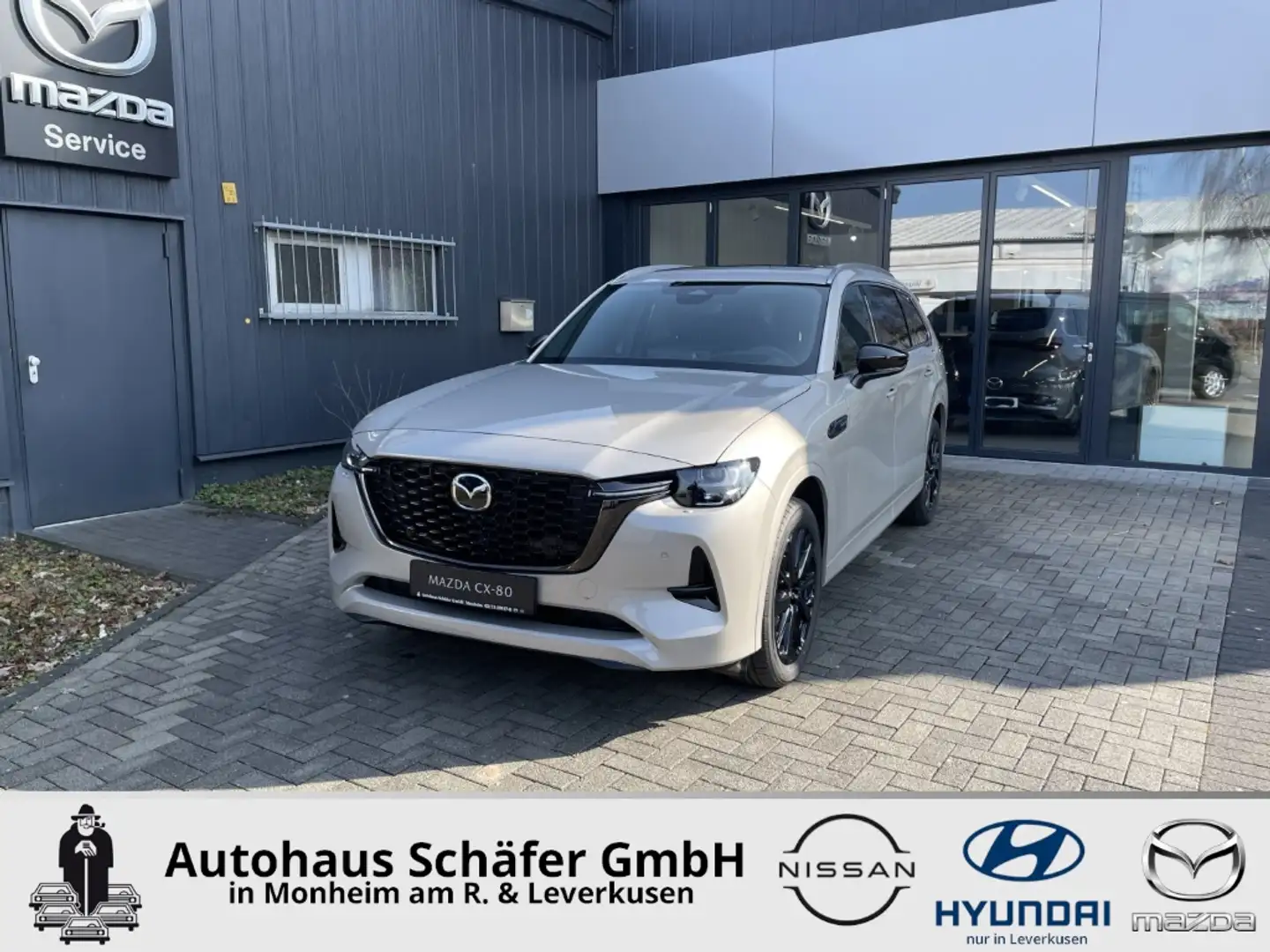Mazda CX-80 HOMURA PLUS e-Skyactiv PHEV 327PS 8AT HUD El. Pano Braun - 1