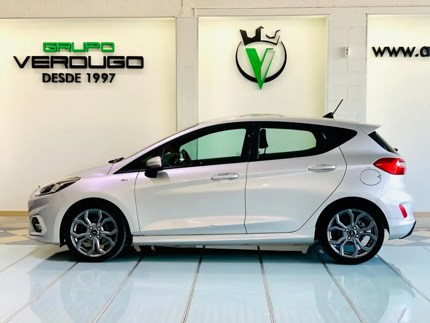 Ford Fiesta 1.0 EcoBoost S/S ST Line 140 Gris - 2