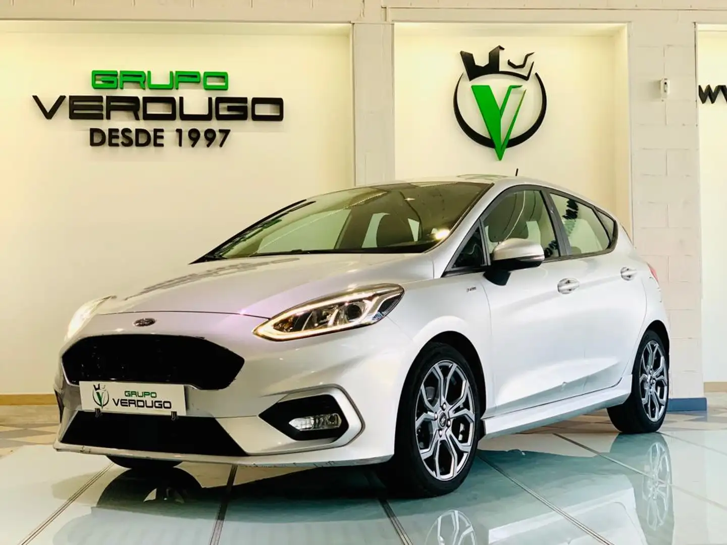Ford Fiesta 1.0 EcoBoost S/S ST Line 140 Gris - 1