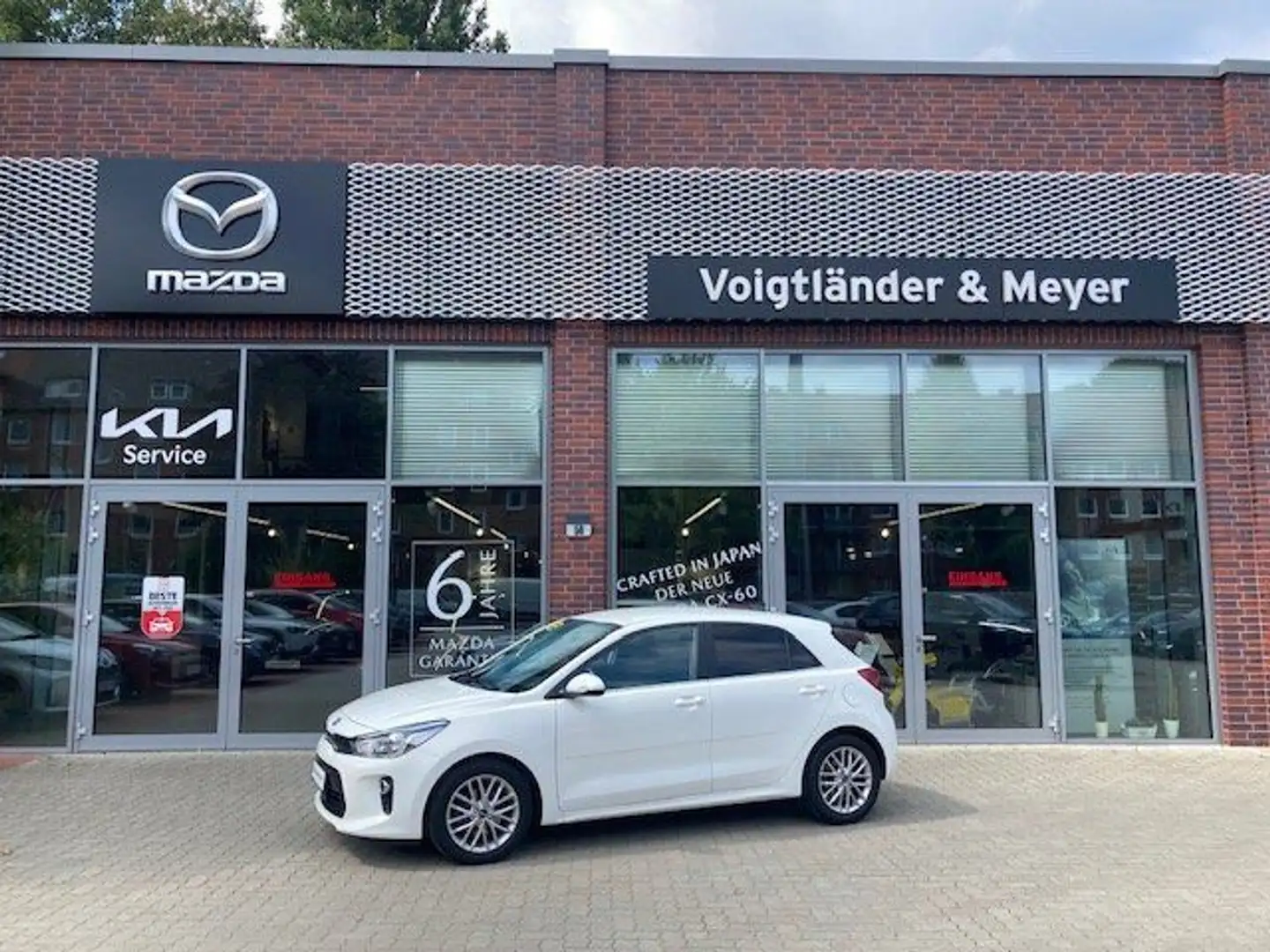 Kia Rio 1.4 Spirit Navi Kamera abn. AHK Blanc - 1