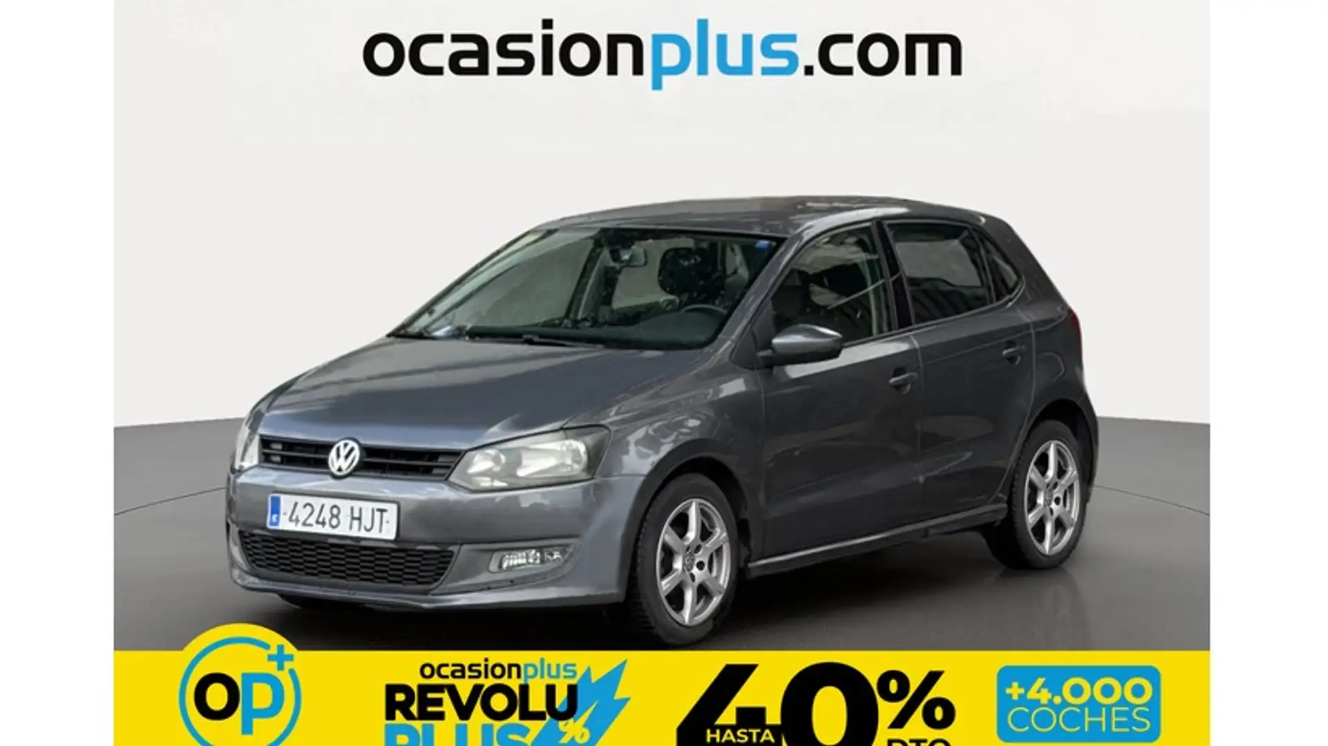 Volkswagen Polo 1.6TDI Advance 90 Gris - 1