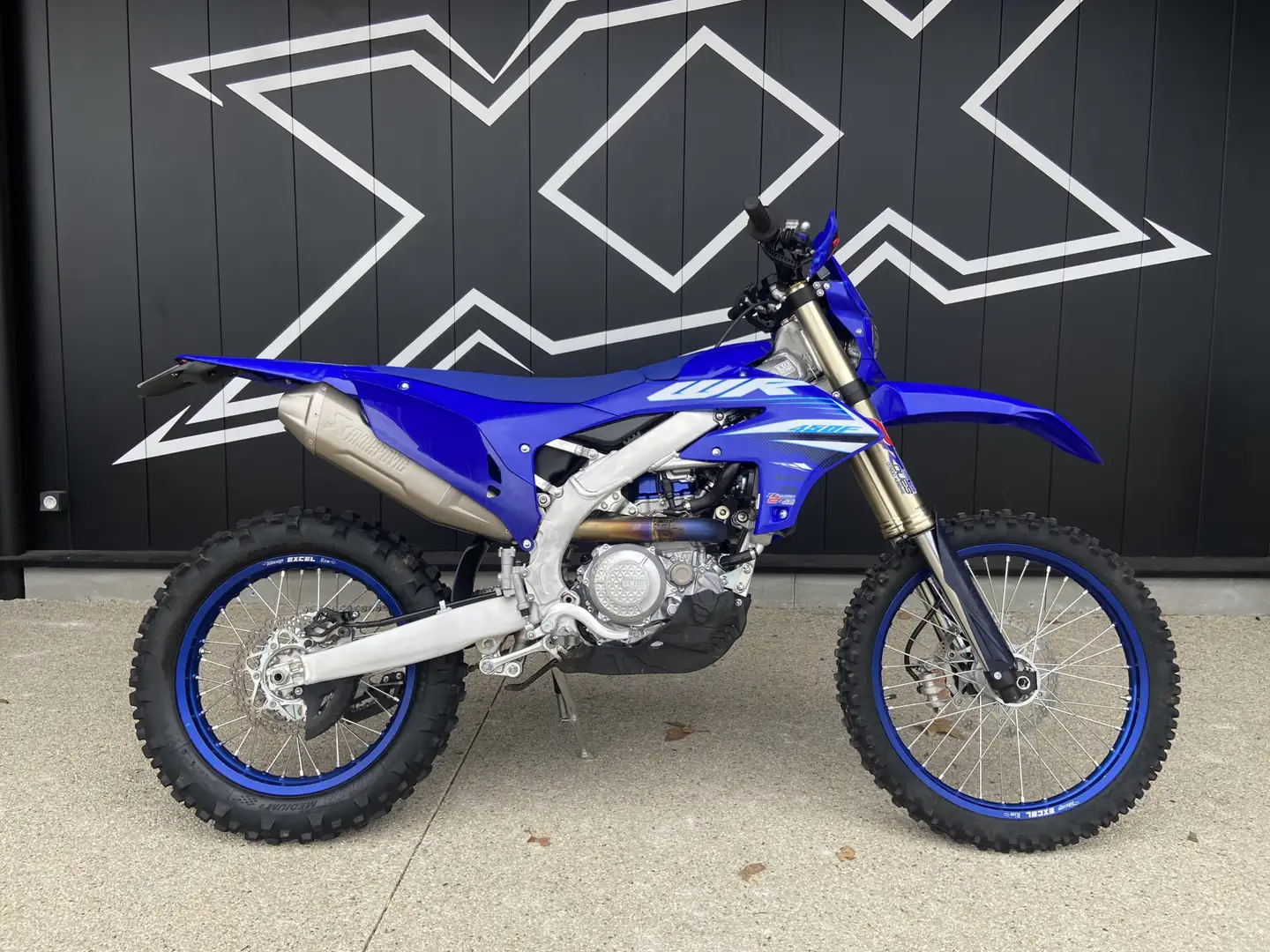 Yamaha WR 450 Blauw - 1