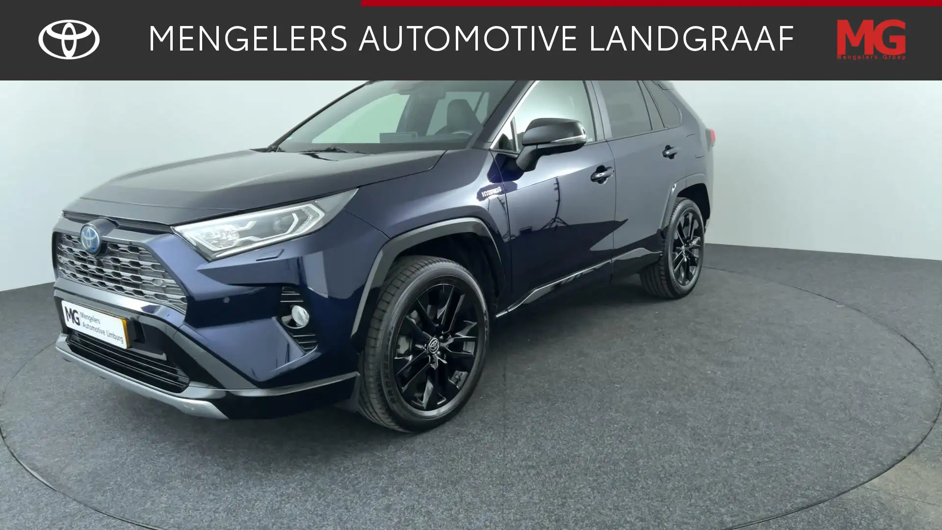 Toyota RAV 4 2.5 Hybrid Bi-Tone Blauw - 1