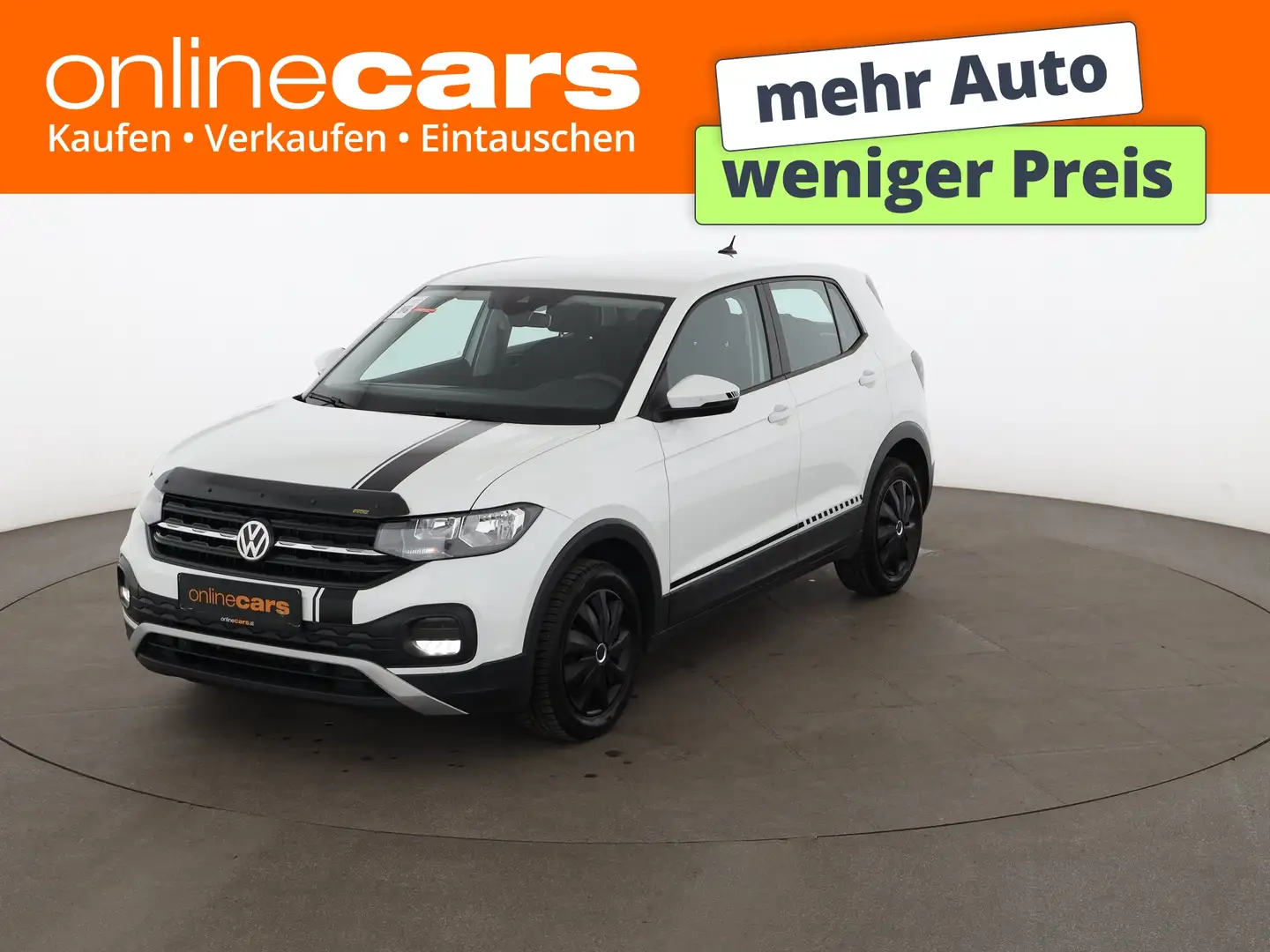 Volkswagen T-Cross 1.6 TDI SITZHZG LIMITER ASSIST PARKHILFE Weiß - 1