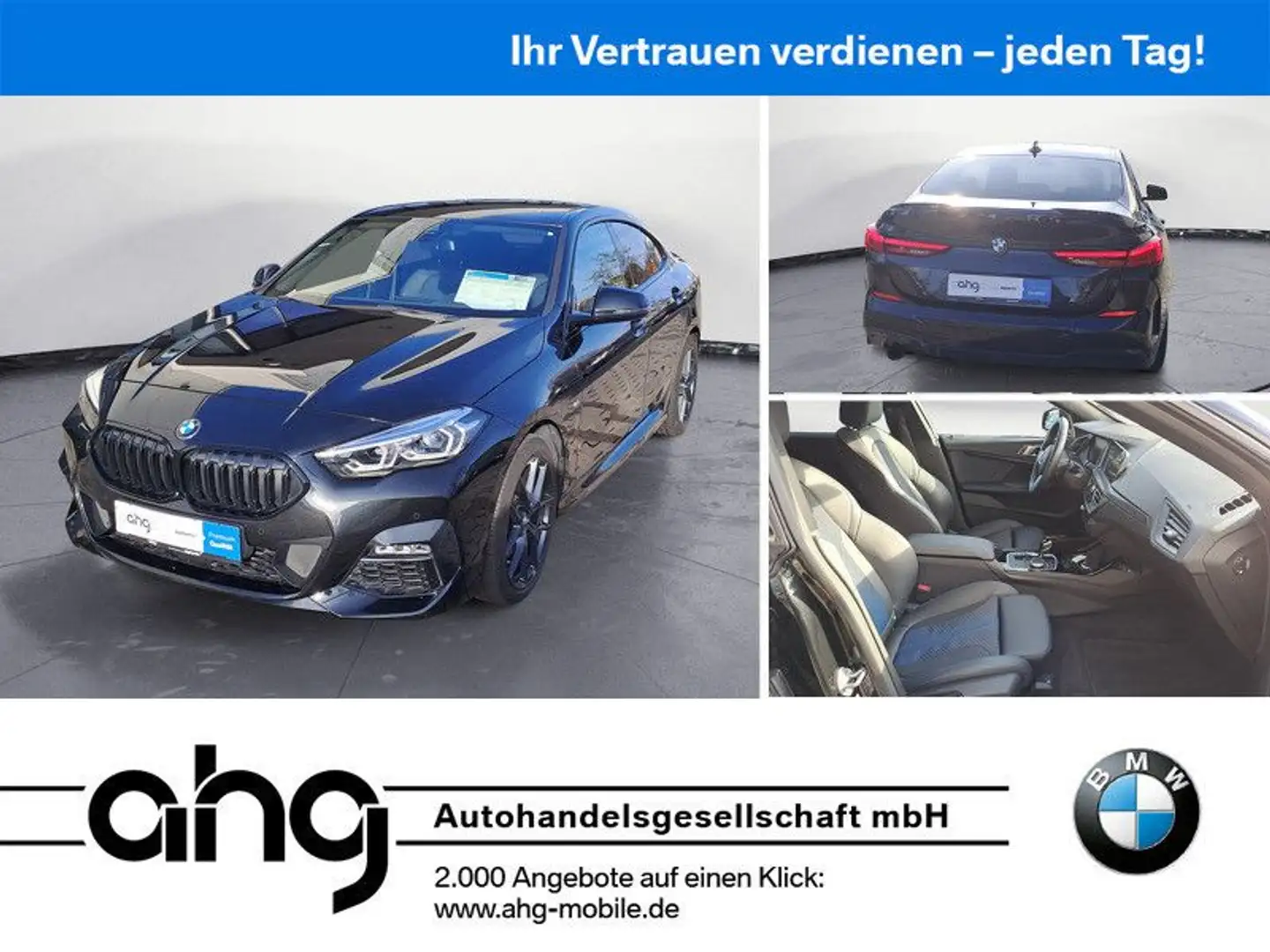 BMW Sonstige 218iA Gran Coupe M Sport Sportsitze PDC LED Schwarz - 1