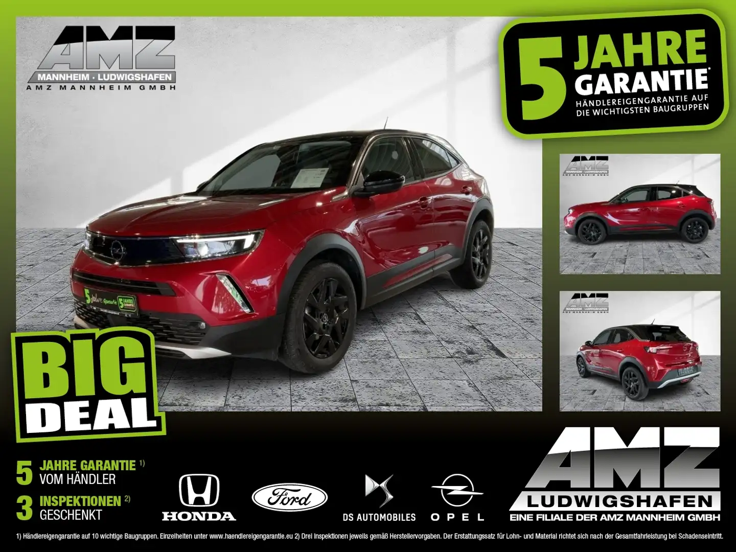 Opel Mokka 1.2 Turbo Elegance Kamera, LED Rot - 1