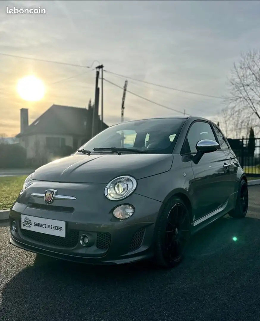 Abarth 500 1.4 Turbo T-Jet 160ch 595 TURISMO Gris - 1