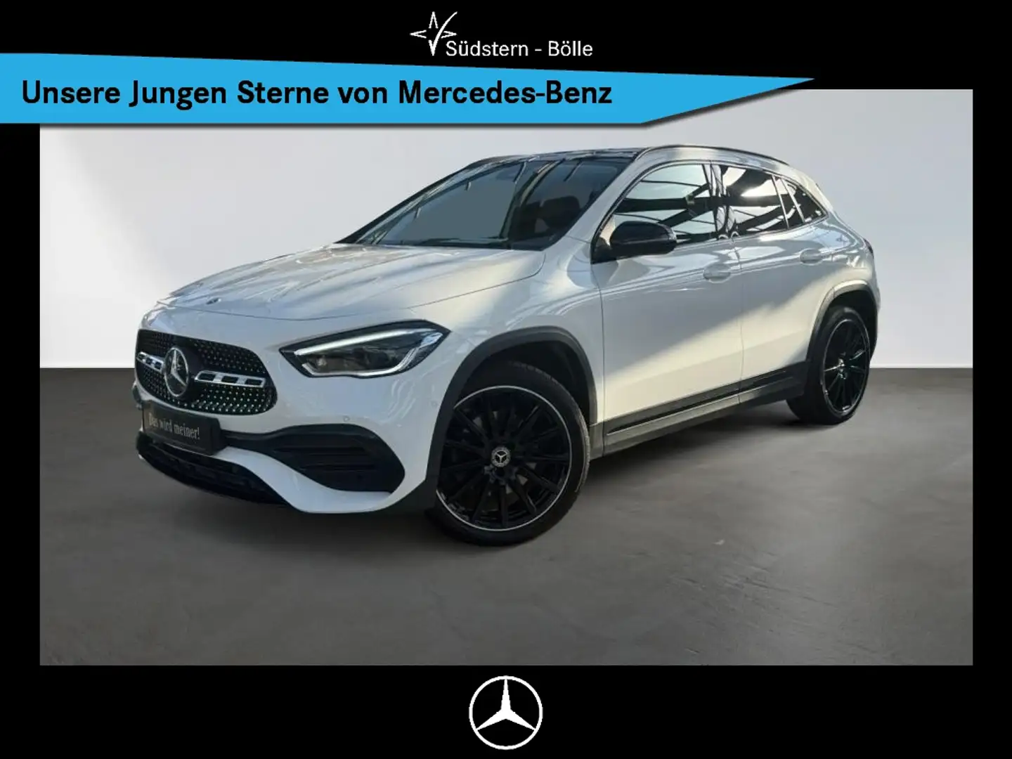 Mercedes-Benz GLA 250 e AMG+NIGHT+PANO+AHK+MUTLIBEAM+PTS+NAVI Weiß - 1