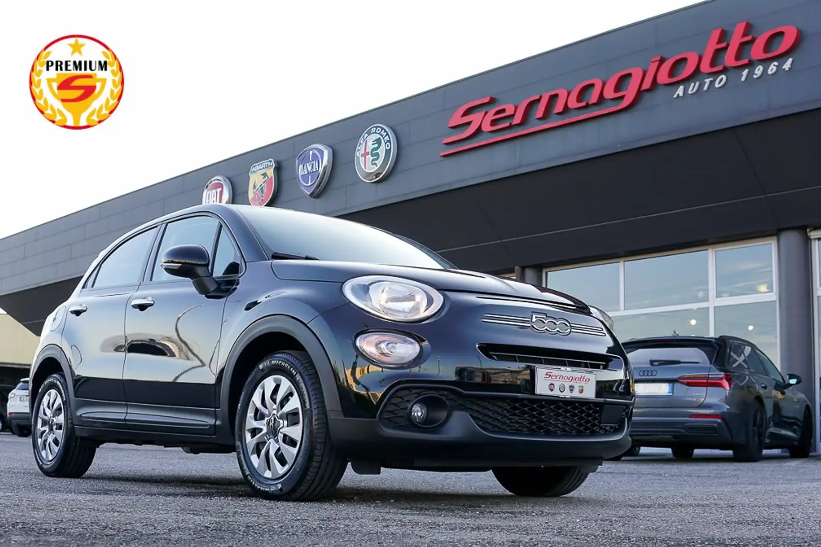 Fiat 500X 1.3 mjet 95cv KM 27.000 - NEOPATENTATI - CRUISE Černá - 1